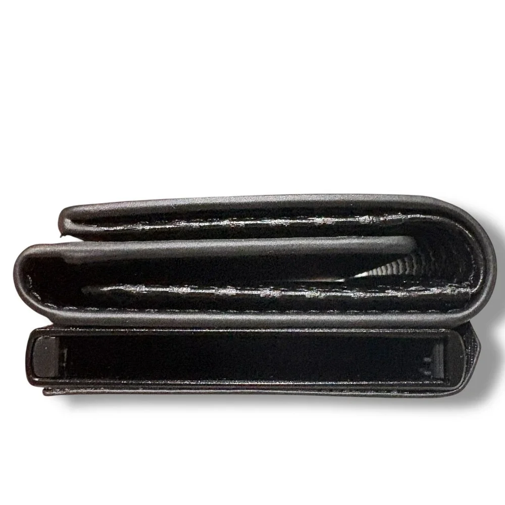 Carbon Fiber RFID Blocking Wallet Slim‎ Trifold Card Holder Apple Tag Holder